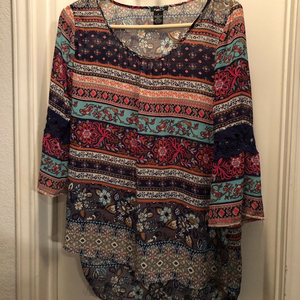 Multi-colored blouse